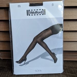 Wolford Sofia Tights in Mocha Brown